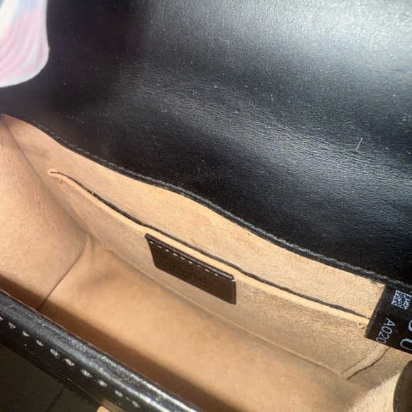 Brand new with box and dustbag Gucci Sylvie Small Shoulder Bag Black - Picture 8 of 10